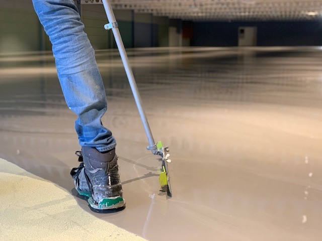 Bedrijfshal zuiderburen klaar voor gebruik