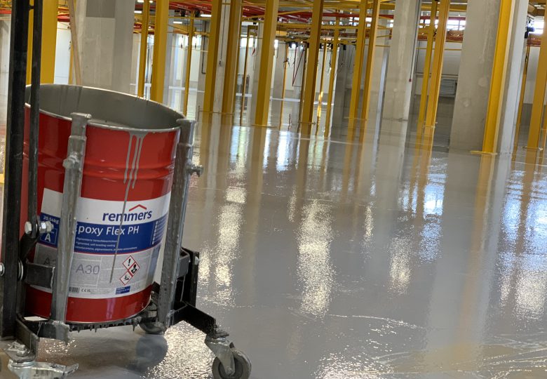 Facadec Beton- en vloerafwerking bij Trobroco in Oisterwijk