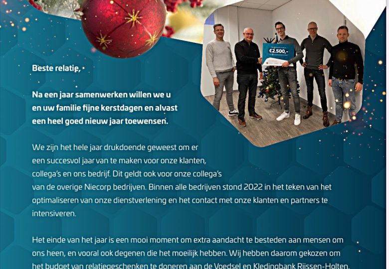 Fijne kerstdagen voor iedereen